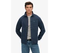 Superdry - Merchant Linen-Blend Overshirt - Chemise homme Lauren Navy - M