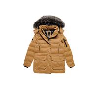 Superdry Microfibre Expedition Parka Veste, Sable, M Femme
