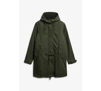 Superdry - Military Borg Fishtail Parka - Parka femme Army Khaki - L