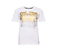 Superdry Military Narrative Tee T-Shirt, Blanc Brillant, M Femme