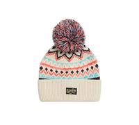Superdry Motif Bonnet One Size, Island Ecru Multi
