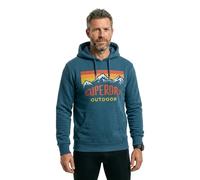 Superdry Mountain Relaxed Fit Hoodie Bleu 3XL Homme