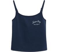 Superdry Navy Blue Athletic Essential Graphic Cami