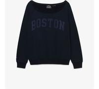 Superdry Navy Blue Athletic Essentials Bardot Crew Neck Sweatshirt