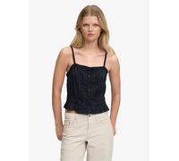 Superdry Navy Lace Cami Top