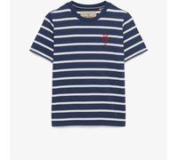 Superdry Navy Stripe Logo T-Shirt