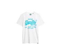 Superdry T- Shirt imprimé Chemise, Optique, S Homme