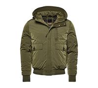 Superdry New Military Nouveau Bomber Militaire Everest, Trekking Olive, X-Large pour des Hommes