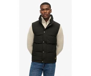 Superdry - Non Hooded Everest Gilet - Doudoune sans manches homme Black - XXL