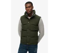 Superdry - Non Hooded Everest Gilet - Doudoune sans manches homme Surplus Goods Olive Green - XXL
