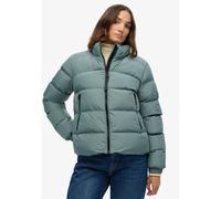 Superdry - Non Hooded Sports Puffer Jkt - Doudoune femme Goblin Blue - S
