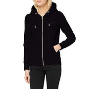 Superdry Orange Label Ziphood NS Pull-Over, Noir, M (Taille Fabricant:12) Femme