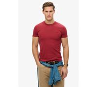 Superdry Essential Logo Embroidered Short Sleeve T-shirt Rouge L Homme