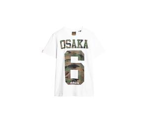 Superdry Osaka 6 T-Shirt Camouflage Standard M1011961A Optic Taille L, Optique, L