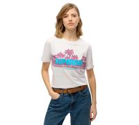 Superdry Outdoor Stripe Relaxed Short Sleeve T-shirt Blanc XS Femme