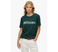 Superdry - Outdoor Supply Co Relaxed Tee - T-shirt femme Enamel Green - S