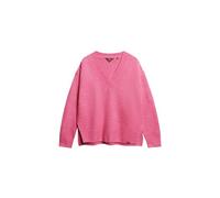 Superdry Oversized V Neck Jumper T-Shirt Femme