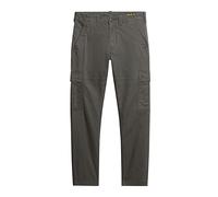 Superdry Pantalon Cargo, Anthracite, 33W x 32L Homme