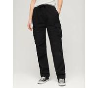 Superdry Pantalon cargo Para Noir Femme Taille 34/30
