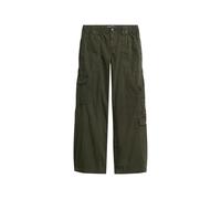 Superdry Embroidered Cargo Cargo Pants Vert 28 Femme
