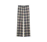 Superdry Check Elastic Dress Pants Beige M Femme