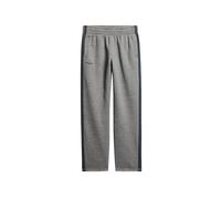 Superdry Pantalon de jogging Essential pour homme avec jambe droite et logo, Gris carbone chiné/bleu marine foncé, L