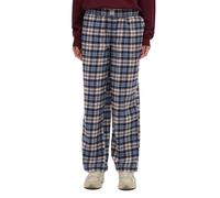 Superdry Pantalon femme à carreaux bleu et rouge en coton élastique Taille 38
