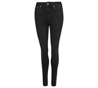 Superdry Vintage High Rise Skinny Jeans Noir 29 / 30 Femme