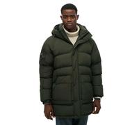 Superdry Parka Xpd Longline Baffle Vert S Homme
