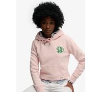 Superdry Pink Neon Logo Overhead Hoodie