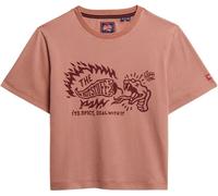 Superdry Pink Roadside Trade Relaxed T-Shirt