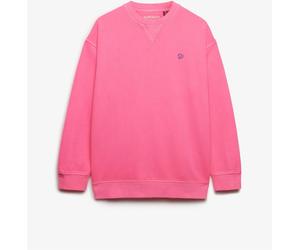 Superdry Pink Studios Relaxed Crew Neck Sweat Top