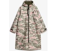 Superdry Pink Windbreaker Logo Changing Robe