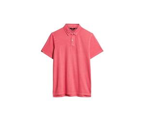 Superdry Polo à capuche Liso pour homme, Rouge Teaberry, XXL