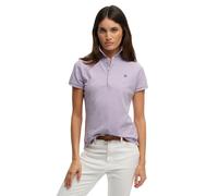 Superdry Polo Heritage coupe slim manches courtes Violet L Femme