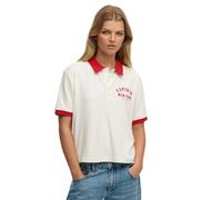Superdry Polo femme Heritage en tissu éponge Beige Taille S