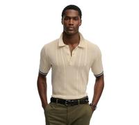 Superdry Polo Maille texturée manches courtes Beige XL Homme