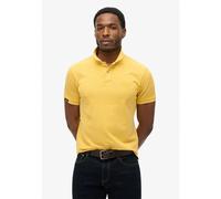 Superdry Vint Destroy Short Sleeve Polo Jaune 3XL Homme
