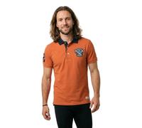 Superdry Polo Vintage Pique Rugby manches courtes Orange Homme Taille M