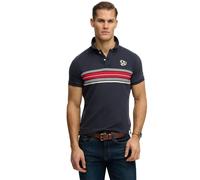 Superdry Polo Vintage Stripe - manches courtes - Bleu - Taille M Homme