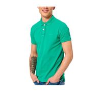 Superdry - Polo Détruit avec Sophistication Urbaine - Homme - Tops - Vert - Taille: S
