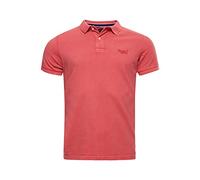 Superdry Vintage Destroy Short Sleeve Polo Rose S Homme