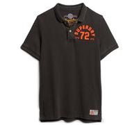 Superdry Polo Pour Hommes - Polo Athlétique Vintage, Logo, Uni