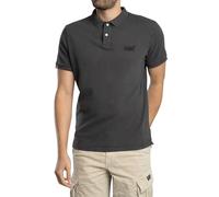 Superdry Polo T-Shirt Vintage Destroy Hommes