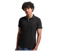 Superdry Polo uni T-Shirt, Noir, L Homme S