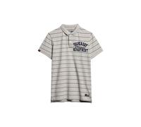 Superdry, Polo Vintage Athletic Jersey Polo M1110436A Gris Stripe XXL Homme