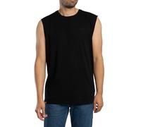 Superdry Pour des hommes Débardeur à logo essentiel, Noir