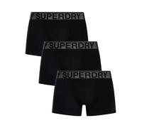 Superdry M3110475a Trunk Boxers 3 Units Noir L Homme