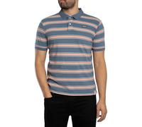 Superdry Pour des hommes Polo rayé vintage, Bleu