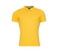Superdry pour des Hommes Polo Vintage Destroy, Jaune, L